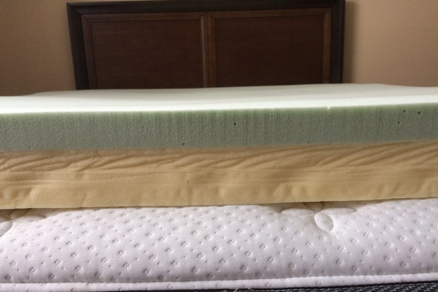 You can adjust the mattress firmness