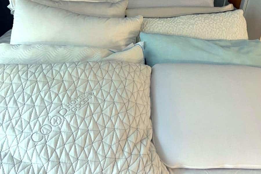 how to flatten a memory foam pillow - Squeezing 