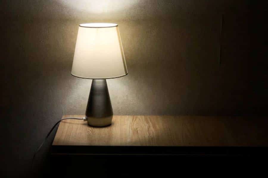What size lamp for nightstand-Small table lamp