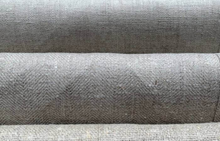 Linen fabrics are not particularly stretchy