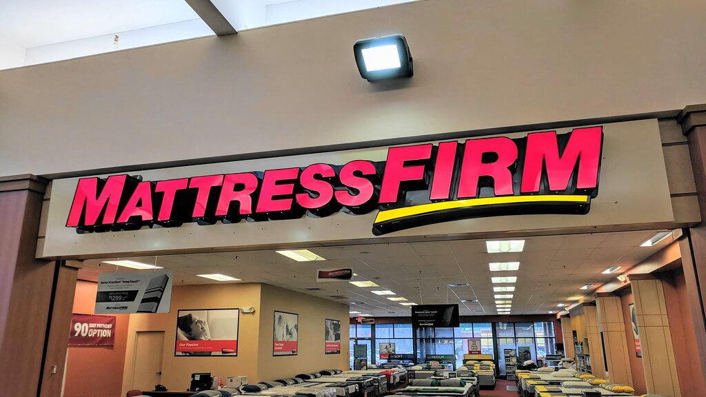 Mattress firm has 3600 stores throughout 48 US states 