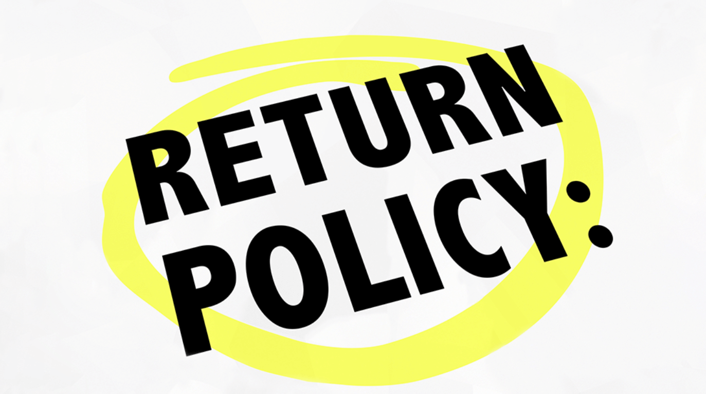They have return policies, but not for all products.